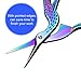 2 Pack Stork Scissors Embroidery Scissors Sewing Scissors Brow Shaping Scissors Small for Crafting, Art Work, Threading, Needlework, Stainless Steel, 3.6 Inch (Colorful)