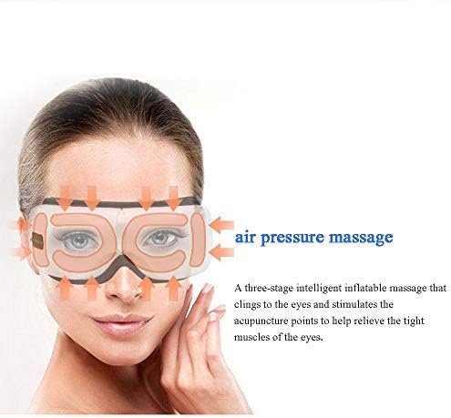 超歓迎即納 の通気性 目元エステ 振動機能 血行促進 エア調節 ビューティー 100 品質保証 B07vgtcs アイマッサージャー ベビー マタニティ 振動機能 マッサージ器 音楽機能 激安超特価 癒し 180度二つ折り 温め機能 正規品送料無料 新作製品 世界最高品質人気