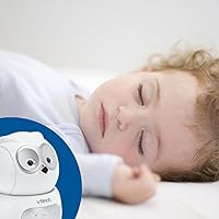 vtech vm344 safe & sound expandable digital video baby monitor with pan & tilt camera and automatic night vision