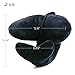 ELENKER Travel Neck Pillow, Head Chin and Neck Support with Carry Mesh Bag, Black