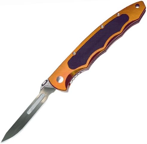 Havalon Knives Piranta Torch, Light Copper Aluminum, 2 3/4 in. #60A Blade - XTC-60ATLC