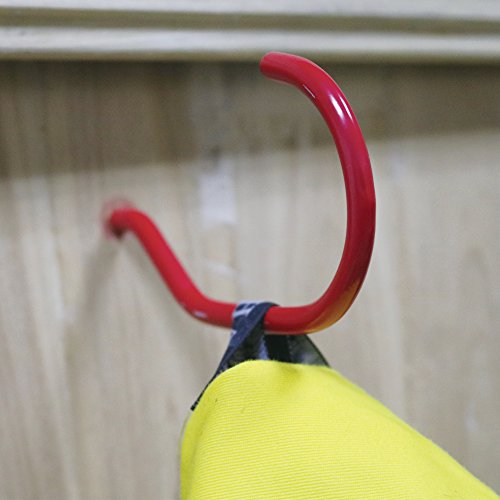 T.K.Excellent Bike Storage Hooks 10 Pack - Heavy Duty Bicycle Storage Hooks Wall Mounted Hook Set for Mountain/Road Bikes Screw-in Utility Storage Hangers Shed Garage Garden Hook - Thumbnail 5