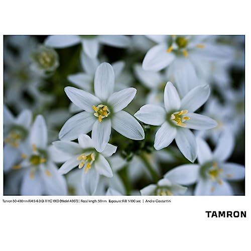 Tamron 50-400mm f/4.5-6.3 Di III VC VXD Lens for Sony Full Frame Mirrorless Cameras Black