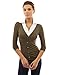 Patty Women's Collar Pleated Long Sleeve Pullover