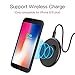 Case for iPhone 8 Plus/iPhone 7 Plus, Liquid Silicone Ultra Thin Cover with Free Tempered Screen Protector Drop Protection Shell for iPhone 8 Plus/7 Plus-Black