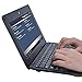 HSW New 2018 HD 10 inch Mini Laptop Notebook Netbook Tablet Computer 1G DDR3 4GB Memory VIA WM8880 CPU Dual Core Android Screen WiFi Camera Keyboard USB HDMI - Black (Netbook 4G-Black)
