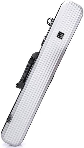 Aofit ハードロッドケース 防水性 耐用性 耐衝撃性 釣りロッド収納 大容量 ロッド固定 グリーン ブラウン ロッド保護ケース シルバー 100cm ブルー レッド 90cm 信憑