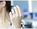 Winuxury Women's Elegant 925 Sterling Silver Dragon Cat Rings Gothic Genuine Evening Party Knuckle Ring