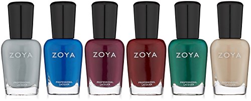 Zoya urban grunge one coat creams sampler nail polish