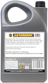 Silverhook Chainsaw Oil ISO 100 5 Litre Anti Fling Petrol Electric view 2
