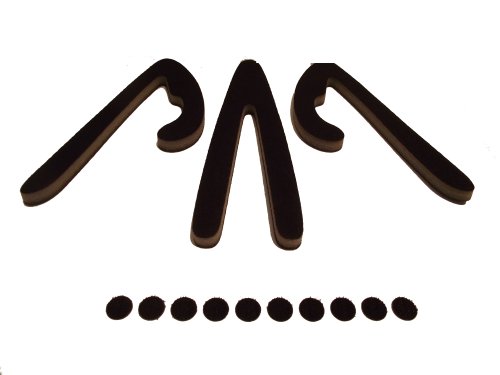 Aftermarket Upgrade Helmet Replacement Pads for Trek Vapor 3 & Vapor 2+ Free Velcro