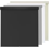 100% Blackout Roller Shades Cordless Blinds for Indoor Windows,Free-Stop Window Shades Pull Down,Thermal Insulated Fabric UV Protection,Blackout Window Guard Blinds for Home,Office,Black,23" W x 72" H