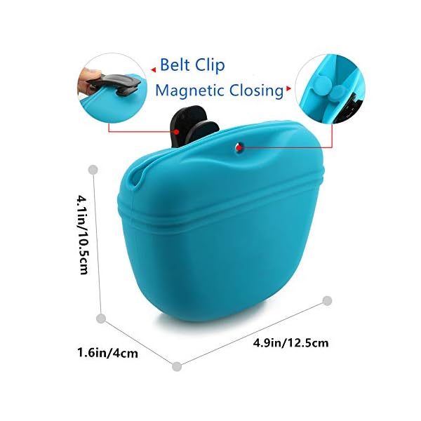 RoyalCare HundeleckerliTasche aus Silikon, kleine Trainingstasche