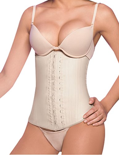 Ann Chery Corset Waist Trainer for Women’s Weight Loss - Colombian Waist Cincher - 2 Hook Latex Body Shaper