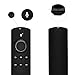 Case Cover for Fire TV or TV Stick Remote,Rukoy Protective Case for 5.9'' Amazon Fire TV or Fire TV Stick Remote with Alexa Voice (Black)
