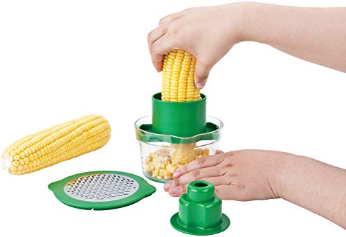 Best Corn Stripper - Citrus Juicer - Measuring Cup - Vegetable, Ginger, Chocolate, Fruit, and Cheese Grater - Egg Yolk Separator - Multi-Tool Kitchen Gadget Set - Cestari Kitchen Essential Tools