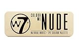 W7- Colour Me Nude: Natural Nudes Eye Colour Palette- 12 eyeshadow shades in 1