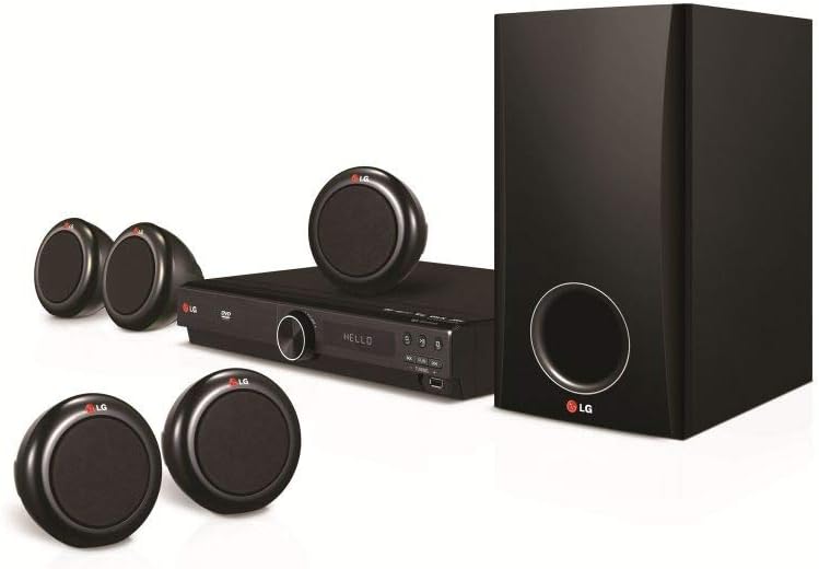 lg lhd457 5.1 channel dvd home theater system