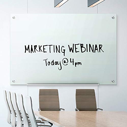 Quartet Glass Whiteboard, Dry Erase White Board, 3' x 2