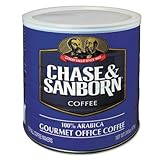 Office Snax OFX33000 Chase and Sanborn Coffee,100 Percent Arabica, 34.5 oz