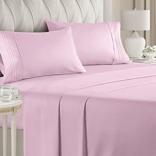 Full Size 4 Piece Sheet Set - Comfy Breathable