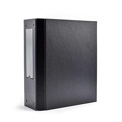 Bindertek Office Screw Post Binder, Black (POST3)
