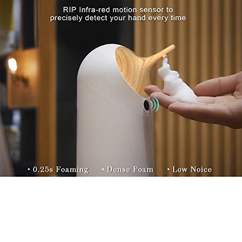 BuGuBuGu Automatic Soap Dispenser, Foam Soap Dispenser Touchless, AntiClogging Foaming Hand