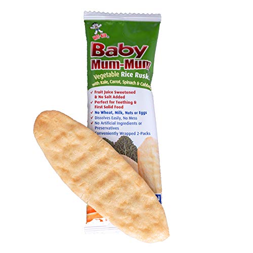 baby mum mum first rice rusks