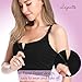 Lupantte Hands Free Pumping Bra, X Structure Breast Pump Nursing Bra for Breastfeeding Moms, Comfortable, Adjustable Fit Spectra, Lansinoh, Philips Avent, Bellababy, etc. (X-Large) Black