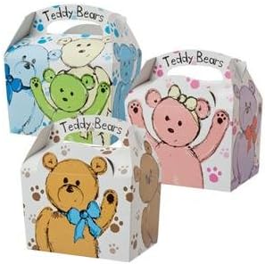 10 x Party Food Box TEDDY BEARS PICNIC