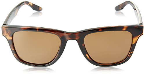 Columbia Men's by the Bluff Square Sunglasses, Shiny Tort, 50 mm
