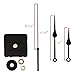 Bjerg Instruments 5 Pack Bulk Clock Parts with Replacement Movement Mechanism and Hands for 9 or 10 inch Clock (Traditional)