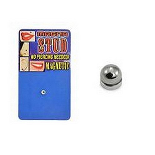 YD Jewelry - Fake Magnetic Nose Ring Lip Monroe Stud Ear Cartilage 4mm Steel Ball