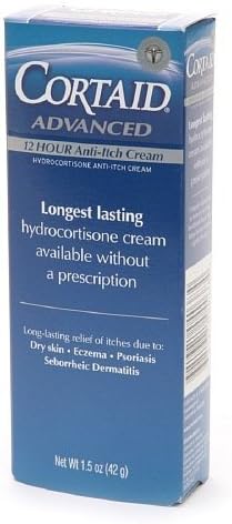 CORTAID 12-Hour Advanced Anti-Itch Cream 1.5 OZ - Buy Packs and Save (Pack of 2)