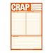 Knock Knock Crap Pad, To Do List Note Pad, 6 x 9-inches