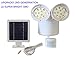 [2nd Generation] Solar Powered Motion Sensor Light 22 SMD Garage Outdoor Security Flood Spot Light - White