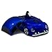 Wireless Mouse, TDRTECH Cool Sports Car Shaped Mouse 2.4GHz Optical Gaming Mouse for Computer PC Notebook Laptop-Blue