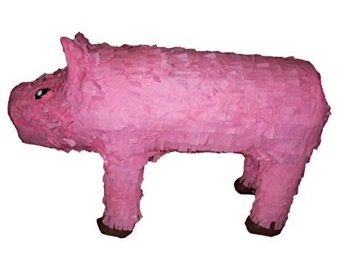 21" Pink Pig Pinata Centerpiece and Game