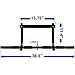 Heavy Duty Multi Purpose SXP Doorway Pull Up Chin Up Bar for Exercise Fitness Strength Training Upper Body Workout (New Model)