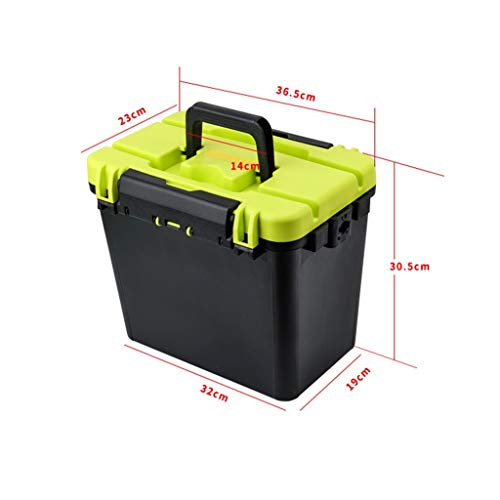 BYDBNR Angelkasten, Angeln Aufbewahrungsbox Tragbare Schulterbox Angeln Fass Aufbewahrungsbox – Bild 3