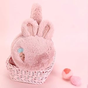 ZHUHUI Plegable y frío para Mantener Tus oídos Calientes,Orejeras Orejeras Calientes, Bolsa de Felpa fría-Orejeras de…