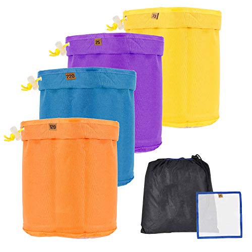 Hon and Guan Bubble Bags 1 Gallon 4 Bag Set Herbal Ice Essence