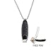 MD® Mini Clipper Necklace & Lapel Pin Gift Set - Black