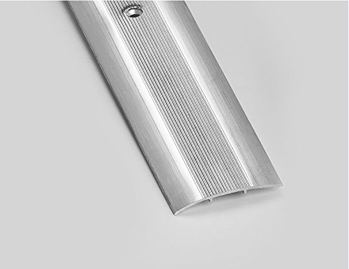 Carpet/Flooring Door Strip (Short) (3 Pack, Silver)