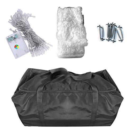 Patiolife Garden Dome 12ft Geodesic Dome with PVC Cover Lean to