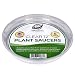 Clear Plant Saucers - 12 Inch - Excellent For Indoor & Outdoor Plants (5 Pack) primary