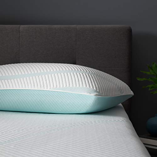 TempurPedic TEMPURAdapt ProMid + CoolingKing Pillow, White & TEMPUR