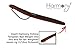 (10 Pack) - Harmony Fishing Company Tungsten Nail Weights [Select Size] (Lead-Free/No Lead Nail Weights for Neko/Wacky Rig Fishing) (Natural, 1/32oz)