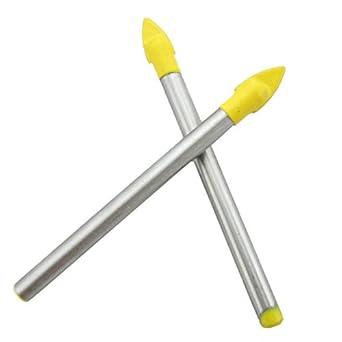 Generic 6mm Tungsten steel alloy Drill Bit Glass Tile na Ceramic Cake Stand Handles