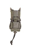 HSGI Belt Mount Pistol TACO Single Magazine MAG Pouch - Olive Drab, Two Pack